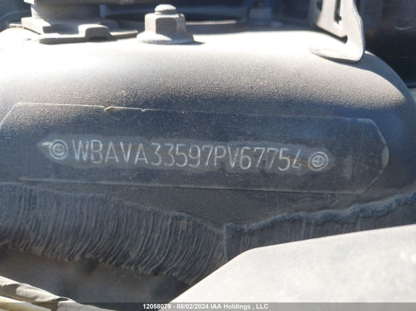 2007 BMW 328 I VIN: WBAVA33597PV67754 Lot: 12058079