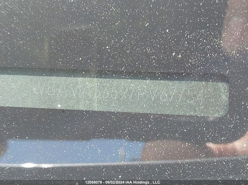 2007 BMW 328 I VIN: WBAVA33597PV67754 Lot: 12058079