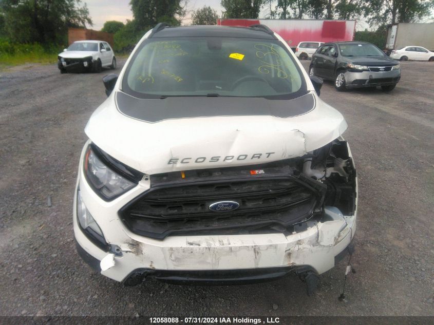 2019 Ford Ecosport VIN: MAJ6S3JL2KC300533 Lot: 12058088