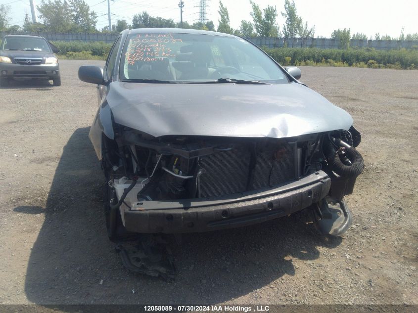 2010 Toyota Corolla VIN: 2T1BU4EE3AC348343 Lot: 12058089