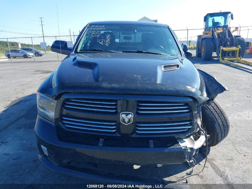 2015 Ram 1500 Sport VIN: 1C6RR7MT8FS711265 Lot: 12058120