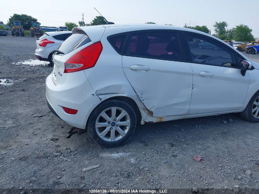 2012 Ford Fiesta Se VIN: 3FADP4EJ7CM164147 Lot: 12058136