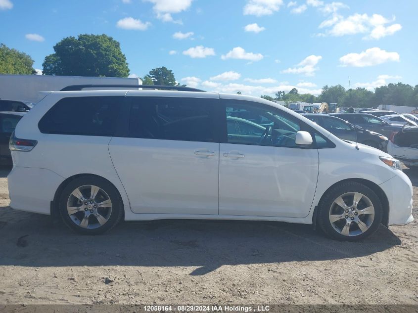 2012 Toyota Sienna Sport VIN: 5TDXK3DC9CS260171 Lot: 12058164