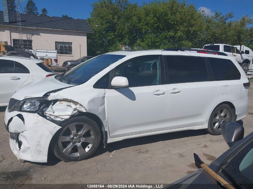 2012 Toyota Sienna Sport VIN: 5TDXK3DC9CS260171 Lot: 12058164