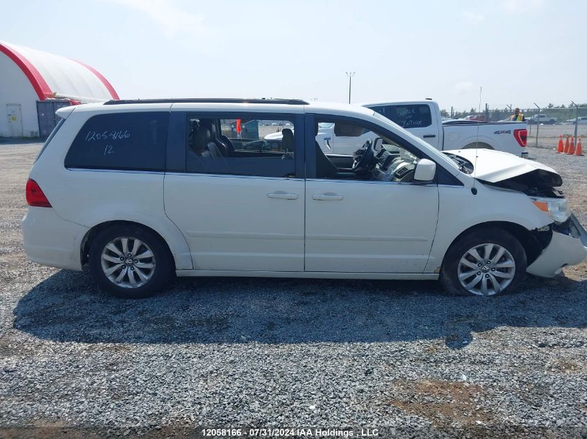 2012 Volkswagen Routan Se VIN: 2C4RVABG2CR353603 Lot: 12058166