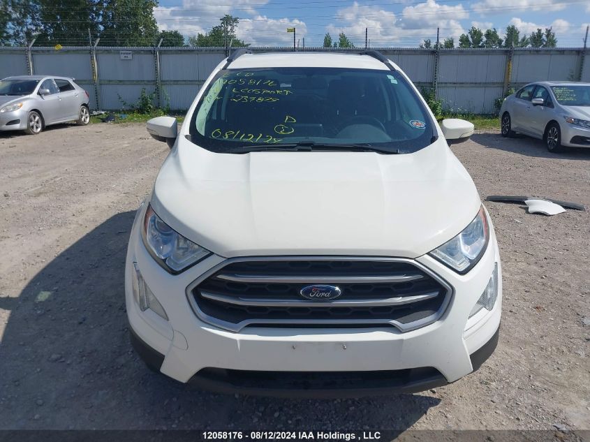 2018 Ford Ecosport Se VIN: MAJ6P1UL6JC239879 Lot: 12058176