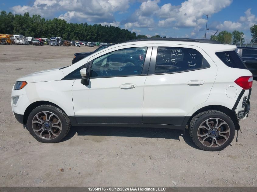 2018 Ford Ecosport Se VIN: MAJ6P1UL6JC239879 Lot: 12058176