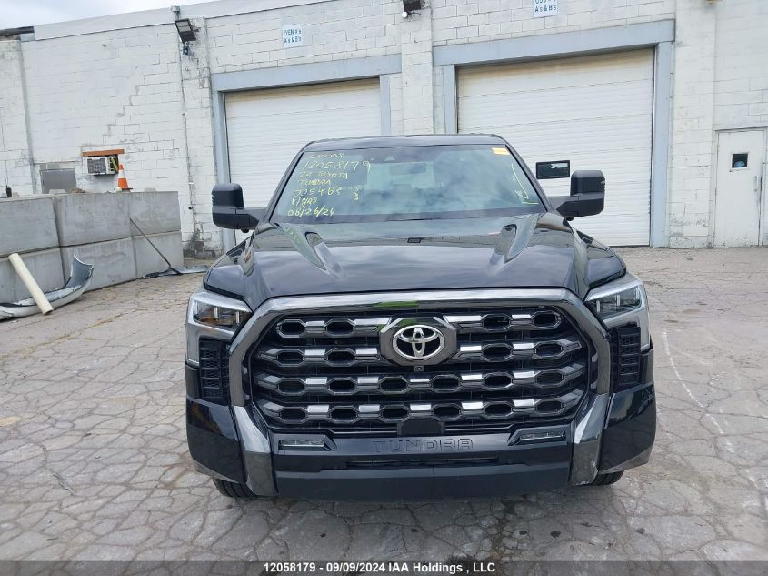 2022 Toyota Tundra Platinum VIN: 5TFNA5EC6NX005463 Lot: 12058179