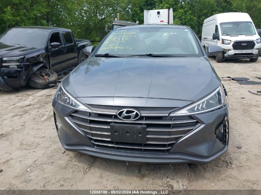 2020 Hyundai Elantra Sel/Value/Limited VIN: KMHD84LF5LU978326 Lot: 12058180