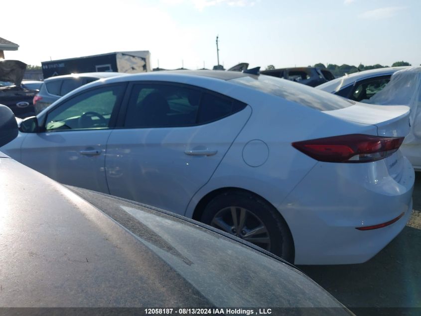 2017 Hyundai Elantra Se/Value/Limited VIN: KMHD84LF0HU167007 Lot: 12058187