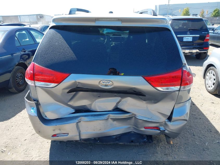 2012 Toyota Sienna VIN: 5TDZK3DC9CS244142 Lot: 12058203