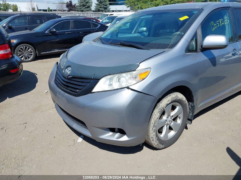 2012 Toyota Sienna VIN: 5TDZK3DC9CS244142 Lot: 12058203