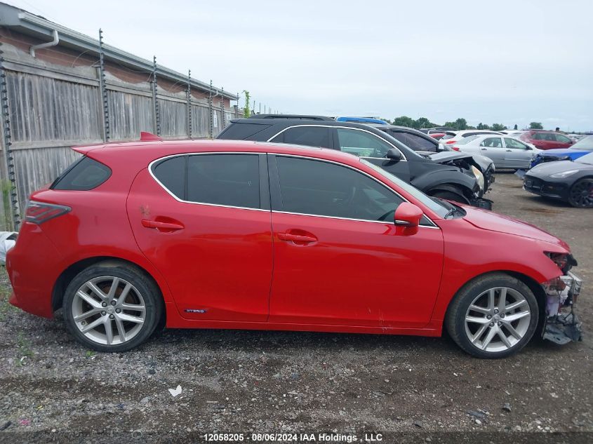 2014 Lexus Ct 200H VIN: JTHKD5BH8E2176897 Lot: 12058205