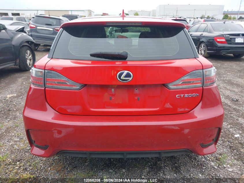 2014 Lexus Ct 200H VIN: JTHKD5BH8E2176897 Lot: 12058205