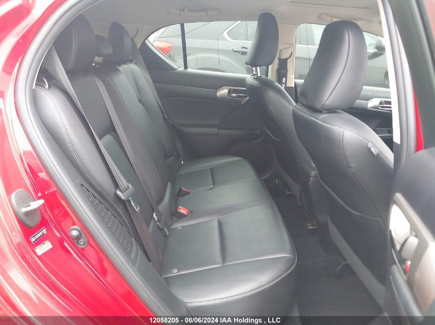 2014 Lexus Ct 200H VIN: JTHKD5BH8E2176897 Lot: 12058205