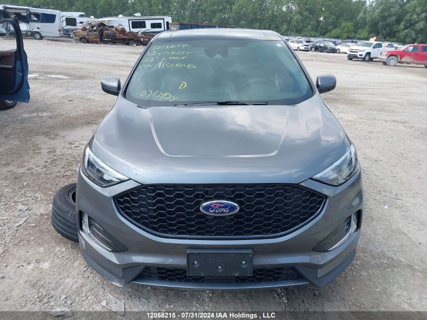 2022 Ford Edge VIN: 2FMPK4J91NBB08089 Lot: 12058215