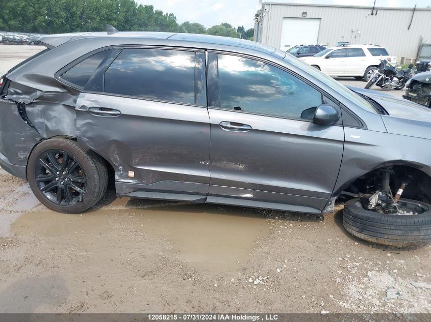 2022 Ford Edge VIN: 2FMPK4J91NBB08089 Lot: 12058215