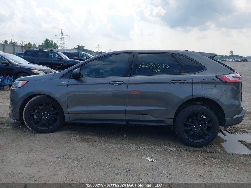 2022 Ford Edge VIN: 2FMPK4J91NBB08089 Lot: 12058215