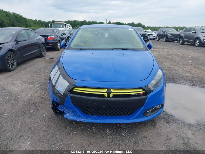 2013 Dodge Dart VIN: 1C3CDFBA0DD118272 Lot: 12058219