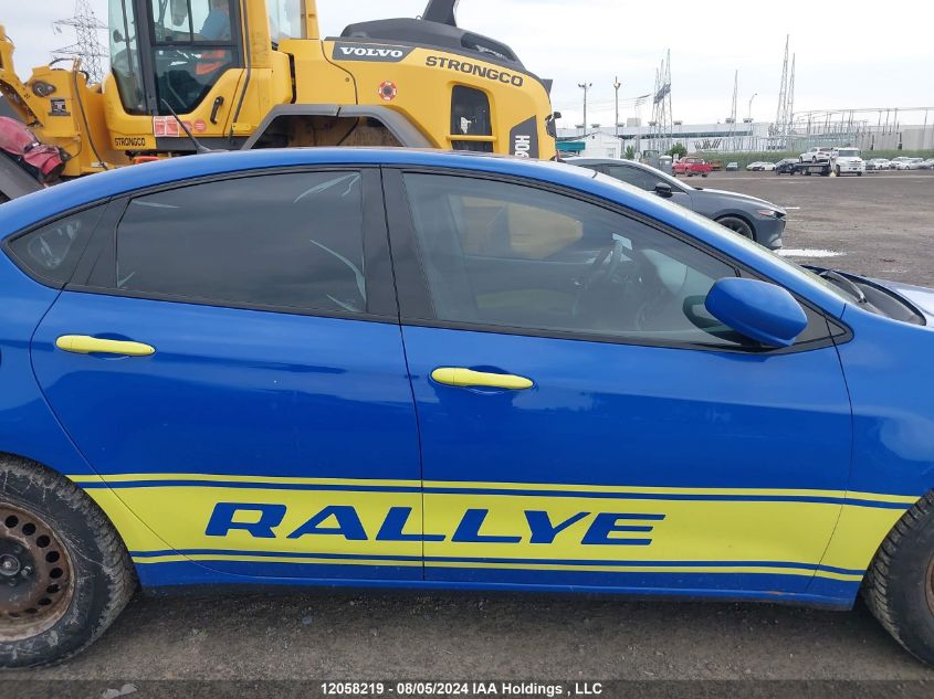 2013 Dodge Dart VIN: 1C3CDFBA0DD118272 Lot: 12058219