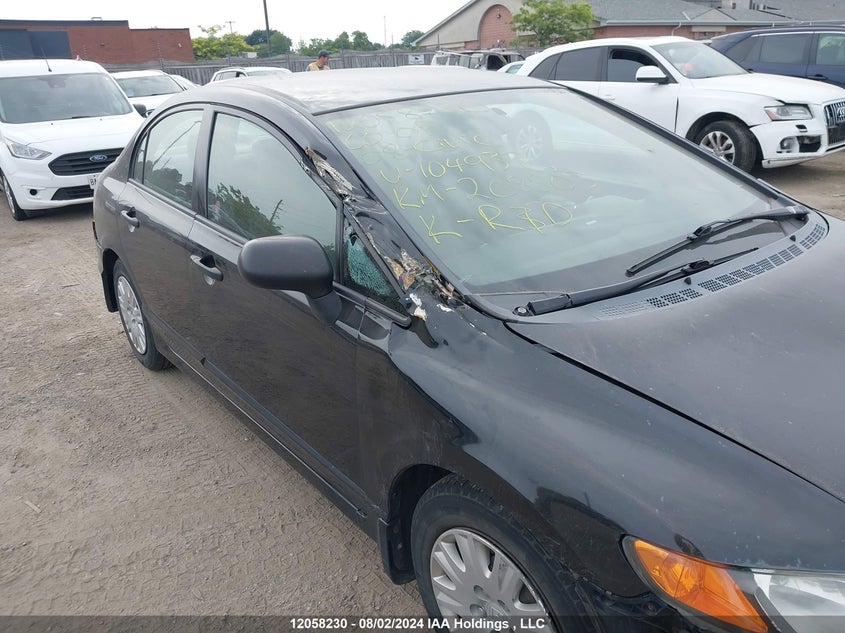 2008 Honda Civic Sdn VIN: 2HGFA162X8H104932 Lot: 12058230