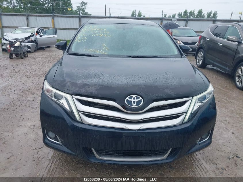 2015 Toyota Venza Base V6 VIN: 4T3BK3BB5FU114437 Lot: 12058239