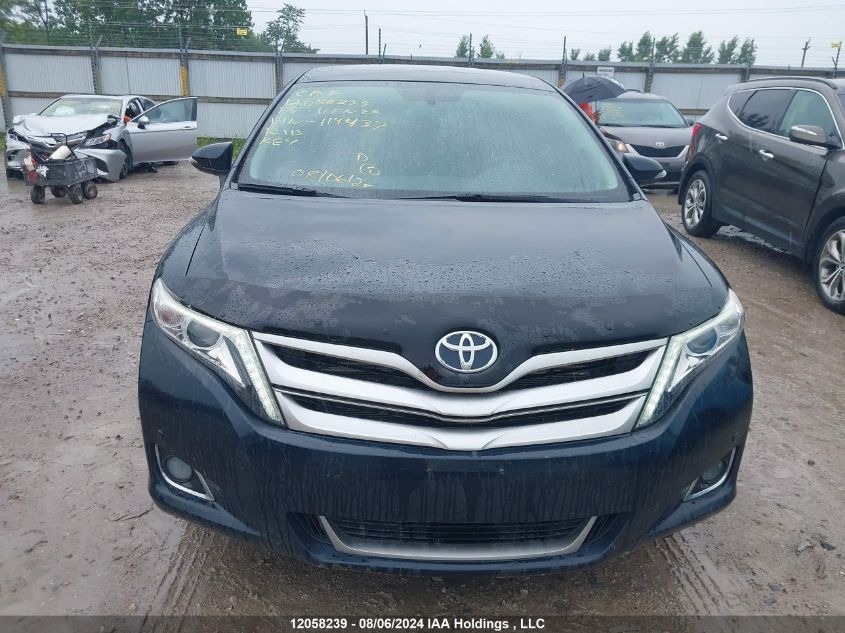 2015 Toyota Venza Base V6 VIN: 4T3BK3BB5FU114437 Lot: 12058239