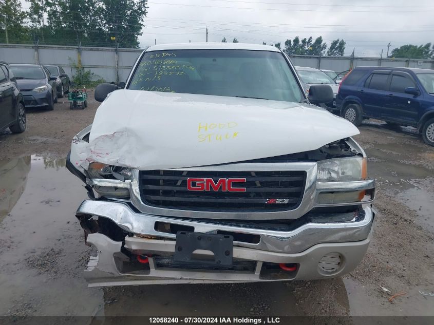 2006 GMC Sierra 1500 VIN: 1GTEC19V46Z188575 Lot: 12058240