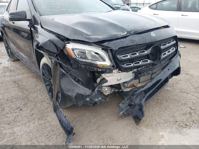 2020 Mercedes-Benz Gla 250 4Matic VIN: W1NTG4GB1LU040388 Lot: 12058261