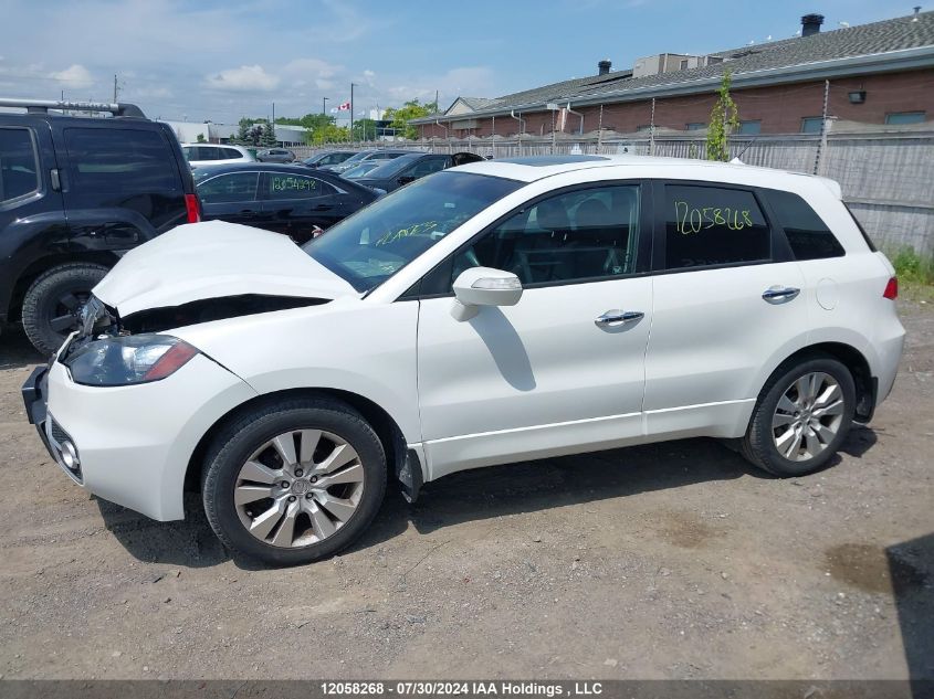 2012 Acura Rdx Technology VIN: 5J8TB1H5XCA801080 Lot: 12058268