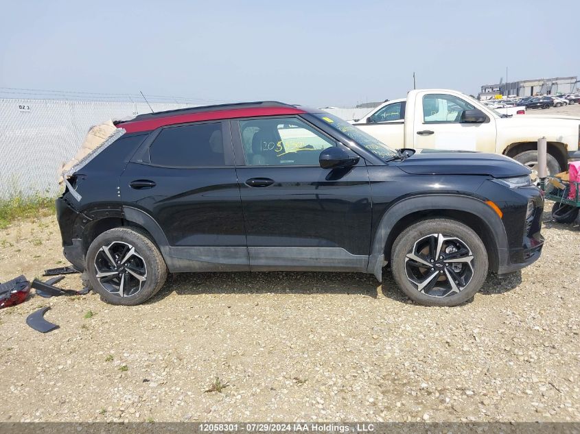 2022 Chevrolet Trailblazer VIN: KL79MUSL9NB035929 Lot: 12058301