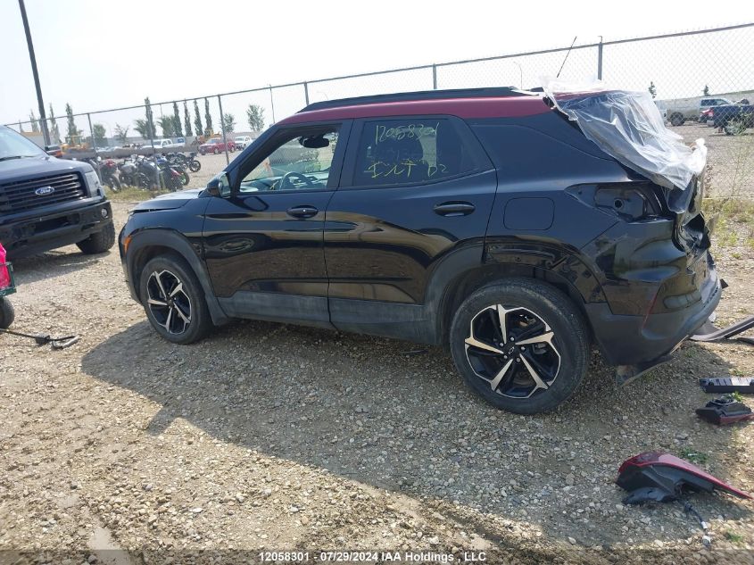 2022 Chevrolet Trailblazer VIN: KL79MUSL9NB035929 Lot: 12058301