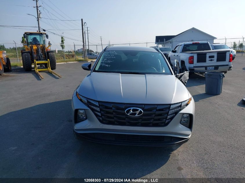 2022 Hyundai Tucson Sel VIN: KM8JBCAE3NU161593 Lot: 12058303