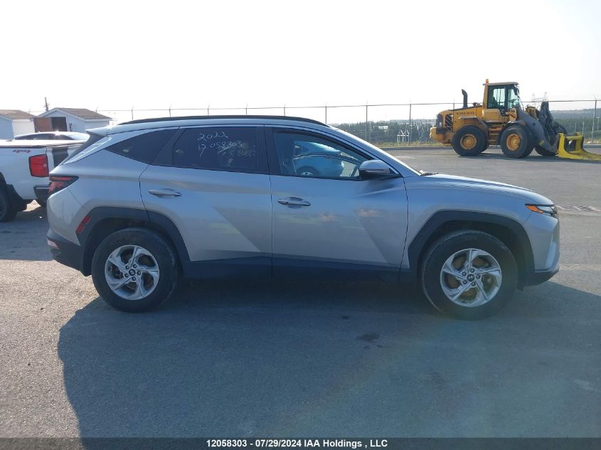 2022 Hyundai Tucson Sel VIN: KM8JBCAE3NU161593 Lot: 12058303