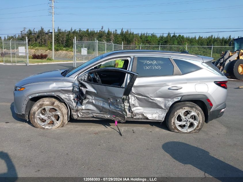 2022 Hyundai Tucson Sel VIN: KM8JBCAE3NU161593 Lot: 12058303