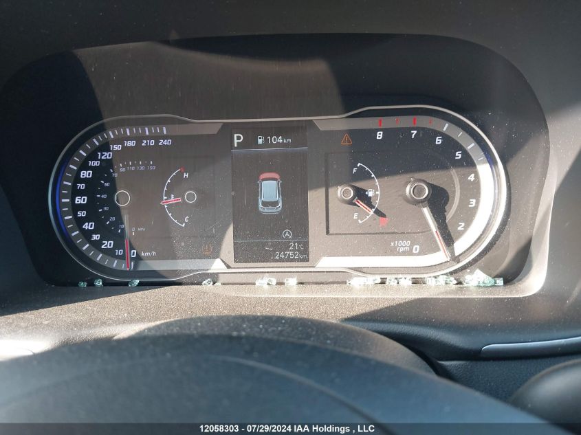 2022 Hyundai Tucson Sel VIN: KM8JBCAE3NU161593 Lot: 12058303