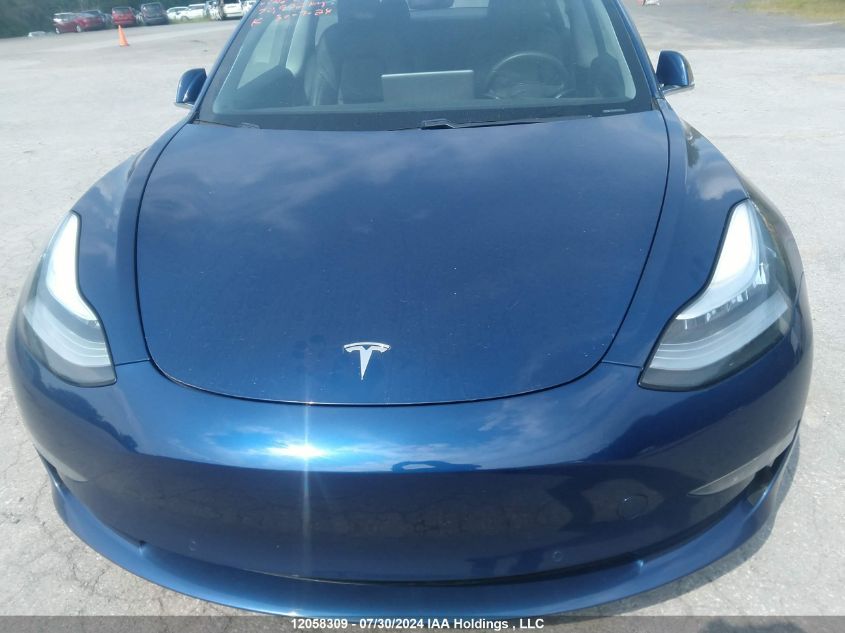 2020 Tesla Model 3 VIN: 5YJ3E1EB5LF626387 Lot: 12058309