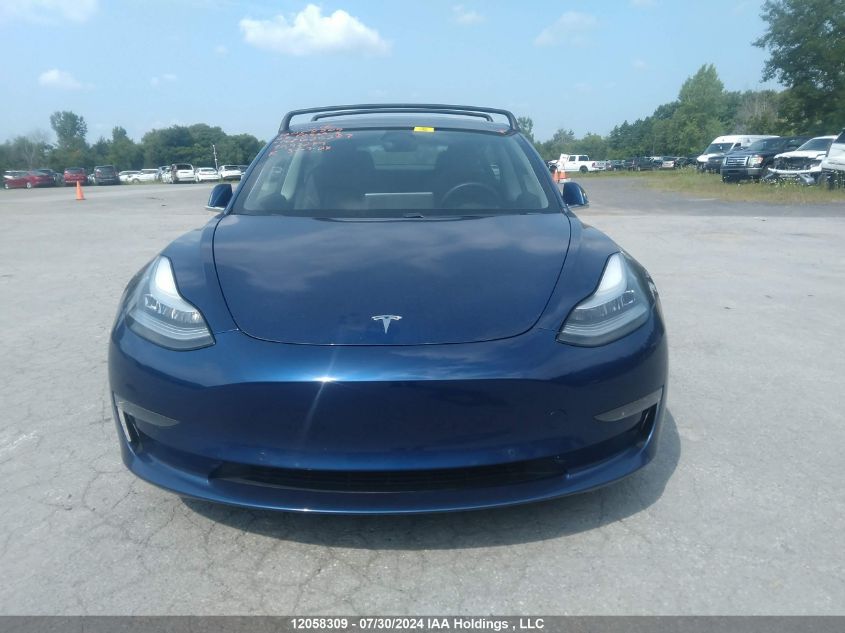 2020 Tesla Model 3 VIN: 5YJ3E1EB5LF626387 Lot: 12058309