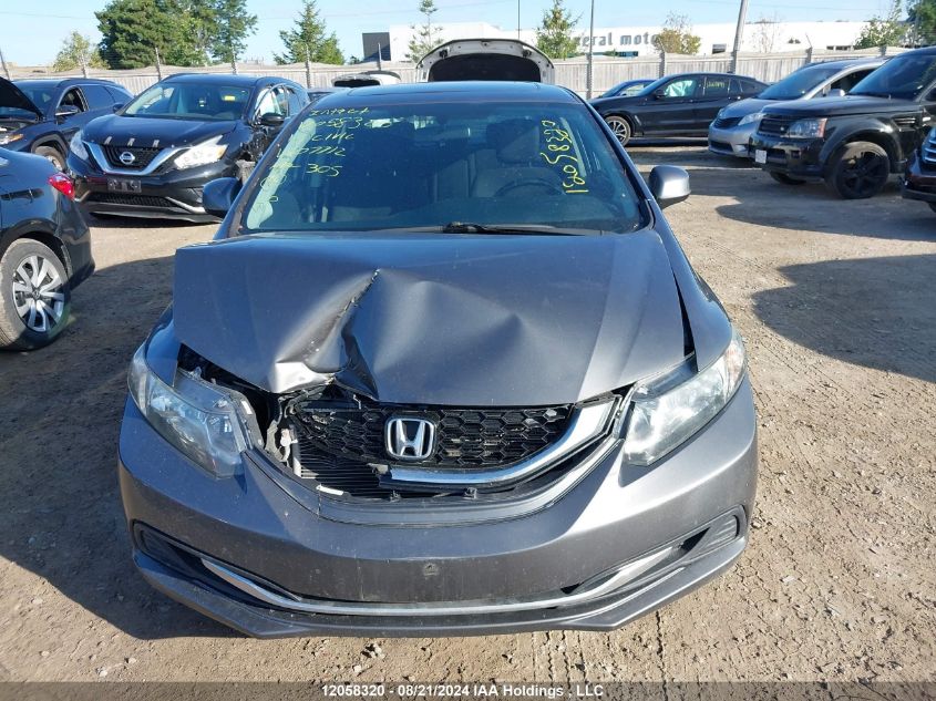 2013 Honda Civic VIN: 2HGFB2E53DH007712 Lot: 12058320