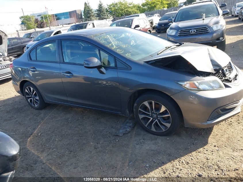 2013 Honda Civic VIN: 2HGFB2E53DH007712 Lot: 12058320