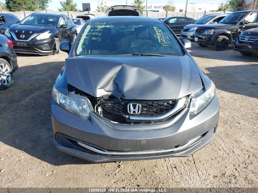 2013 Honda Civic VIN: 2HGFB2E53DH007712 Lot: 12058320