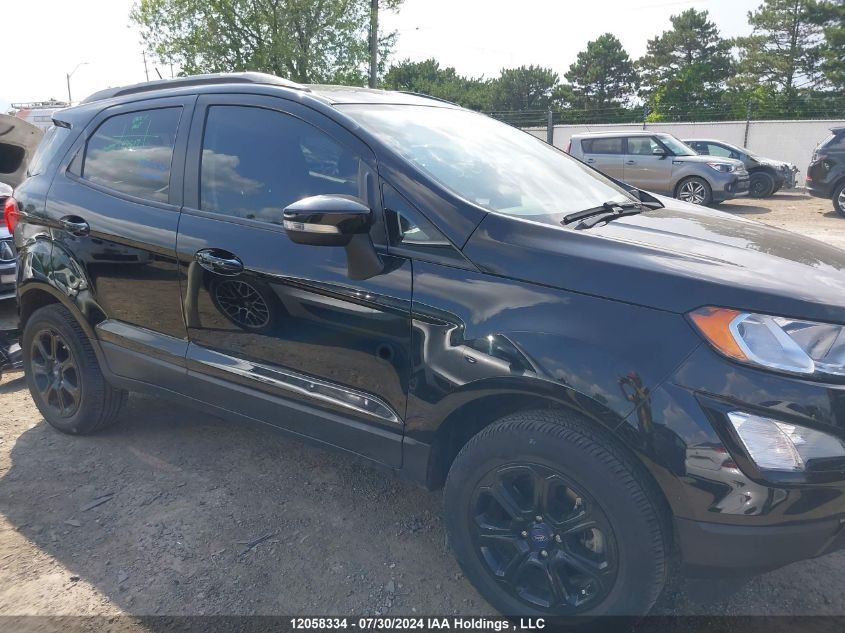 2020 Ford Ecosport Se VIN: MAJ6S3GL8LC386990 Lot: 12058334