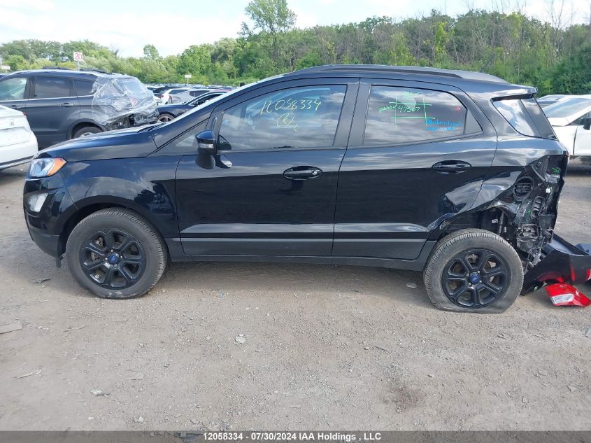 2020 Ford Ecosport Se VIN: MAJ6S3GL8LC386990 Lot: 12058334