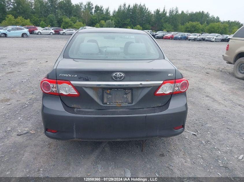 2011 Toyota Corolla Le VIN: 2T1BU4EE3BC543778 Lot: 12058360