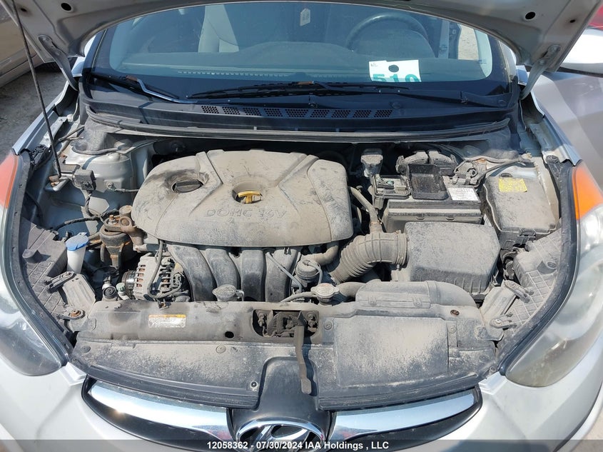 2013 Hyundai Elantra Gl VIN: 5NPDH4AE3DH257318 Lot: 12058362