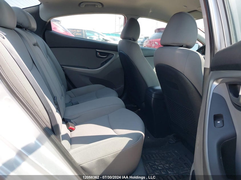 2013 Hyundai Elantra Gl VIN: 5NPDH4AE3DH257318 Lot: 12058362