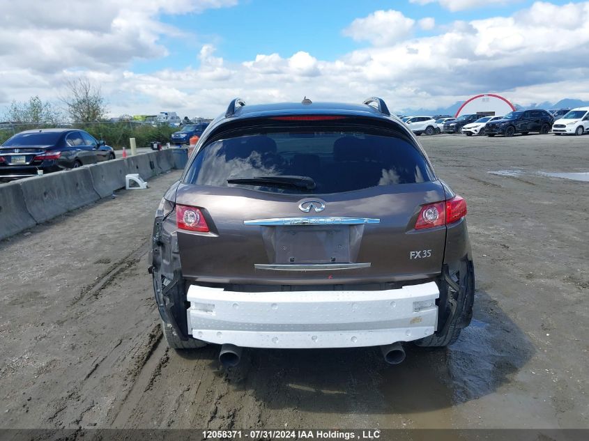 2008 Infiniti Fx35 VIN: JNRAS08W78X210069 Lot: 12058371