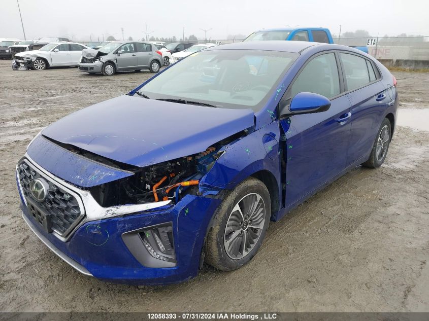 2020 Hyundai Ioniq Plug-In Hybrid Preferred VIN: KMHC65LD5LU212473 Lot: 12058393