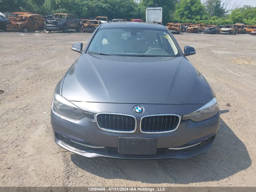 2016 BMW 320I xDrive VIN: WBA8E5G52GNU19741 Lot: 12058405