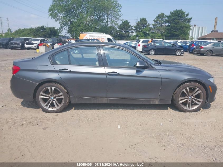 2016 BMW 320I xDrive VIN: WBA8E5G52GNU19741 Lot: 12058405